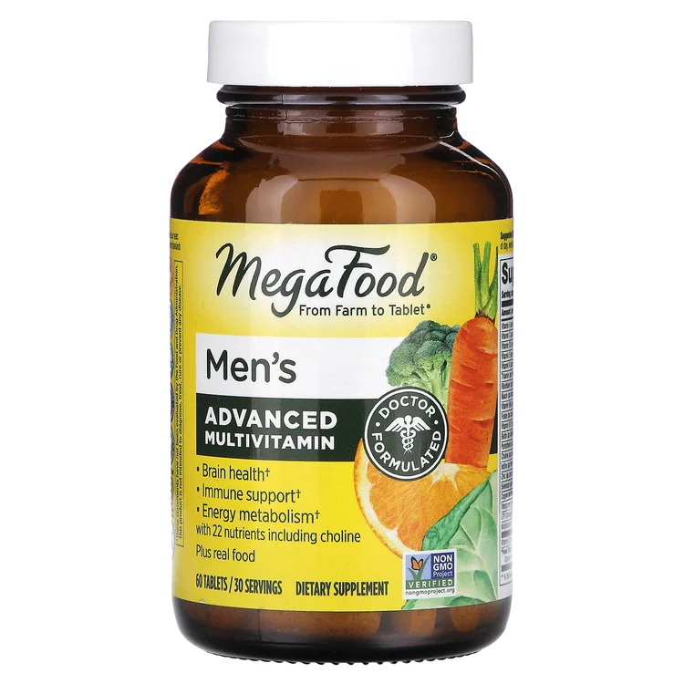 Men's Advanced Multivitamin, 60 Tablets image 1