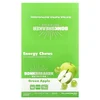 Energy Chews, Green Apples, 10 Packets, 1.76 oz (50 g) Each