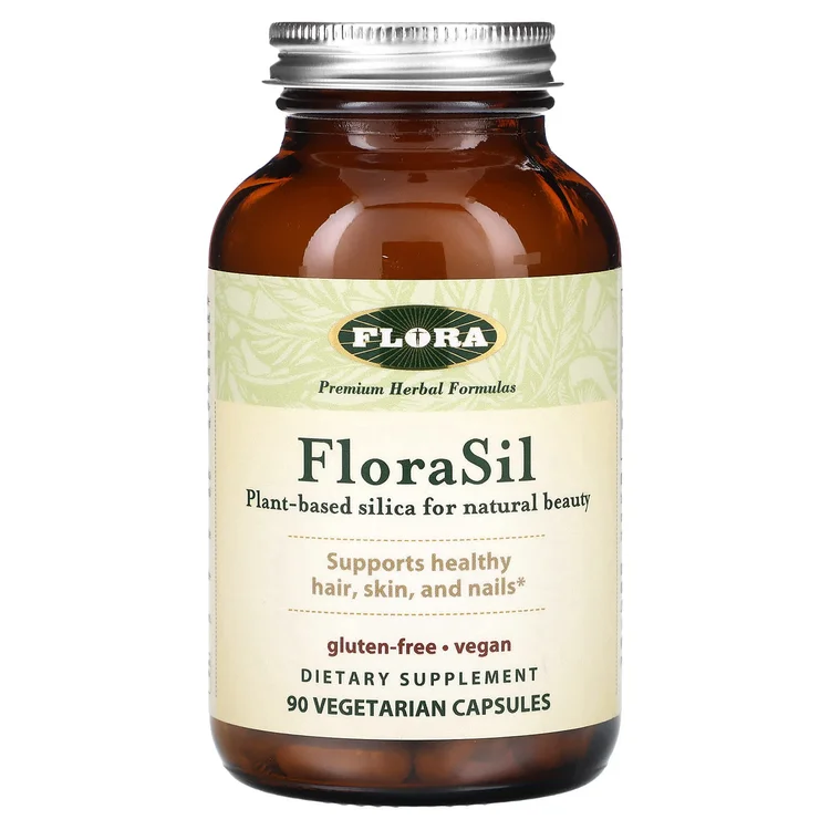 FloraSil, 90 Vegetarian Capsules (9 mg per Capsule) image 1