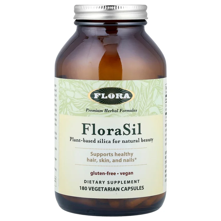 FloraSil, 180 Vegetarian Capsules (9 mg per Capsule) image 1