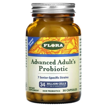 Advanced Adult's Probiotic, 34 Billion Cells, 30 Capsules