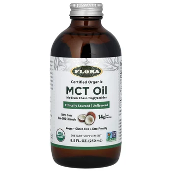 Certified Organic MCT Oil, 8.5 fl oz (250 ml)