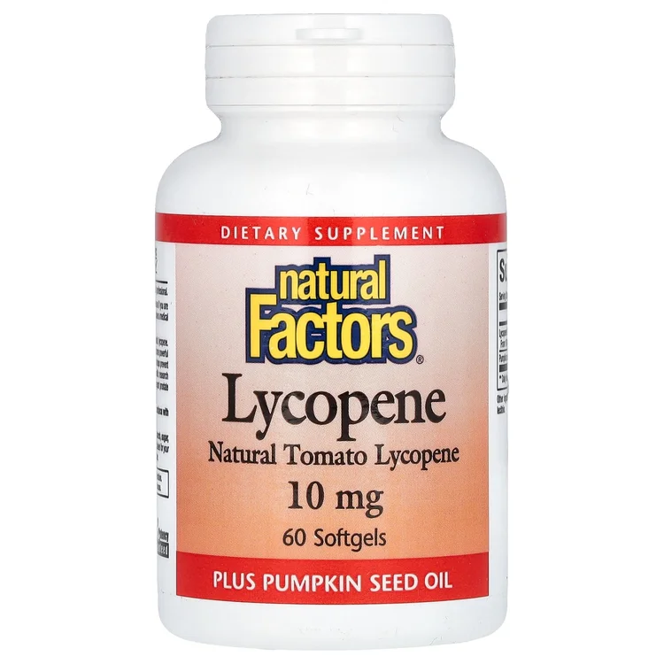 Lycopene, 10 mg, 60 Softgels image 1