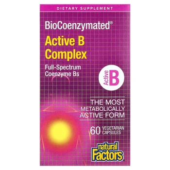 BioCoenzymated®, Active B Complex, 60 Vegetarian Capsules