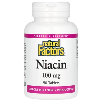 Niacin, 100 mg, 90 Tablets