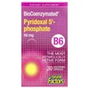 BioCoenzymated®, B6, Pyridoxal 5'-Phosphate, 50 mg, 30 Vegetarian Capsules