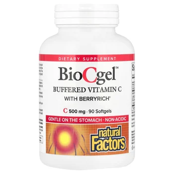 BioCgel™, Buffered Vitamin C with BerryRich®, 90 Softgels