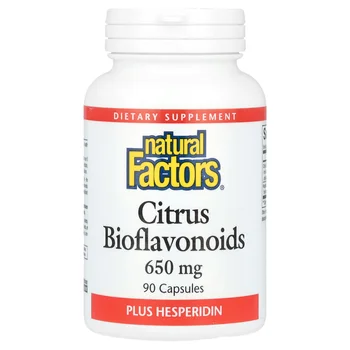 Citrus Bioflavonoids Plus Hesperidin, 650 mg, 90 Capsules