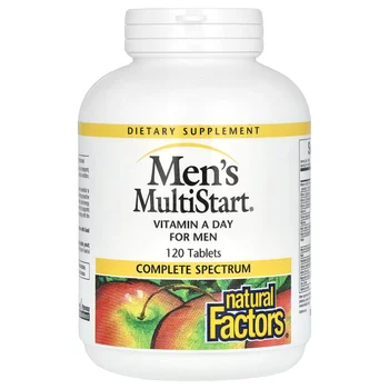 Men's MultiStart, Vitamin A Day for Men, 120 Tablets
