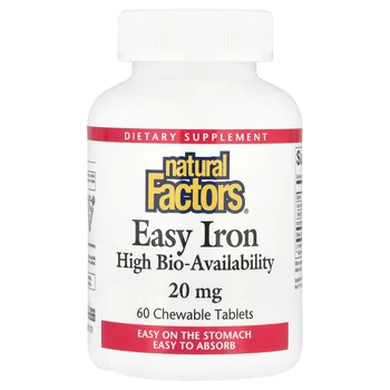 Easy Iron, 60 Chewable Tablets