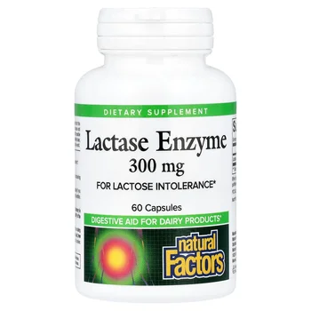 Lactase Enzyme, 300 mg, 60 Capsules