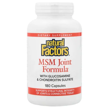 MSM Joint Formula with Glucosamine & Chondroitin Sulfate, 180 Capsules
