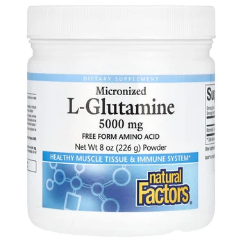 Micronized L-Glutamine Powder, 8 oz (226 g)