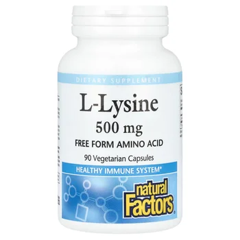 L-Lysine, 500 mg, 90 Vegetarian Capsules