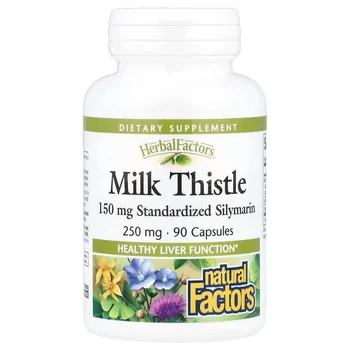 Milk Thistle, 250 mg, 90 Capsules