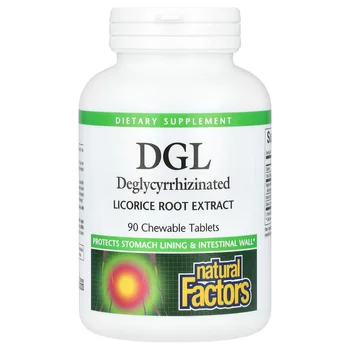 DGL, Deglycyrrhizinated Licorice Root Extract, 90 Chewable Tablets