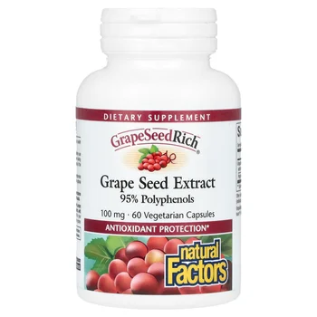 GrapeSeedRich, Grape Seed Extract, 100 mg, 60 Vegetarian Capsules