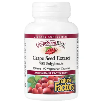 GrapeSeedRich, Grape Seed Extract, 100 mg, 90 Vegetarian Capsules