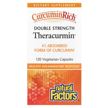 CurcuminRich®, Theracurmin®, 60 mg, 120 Vegetarian Capsules