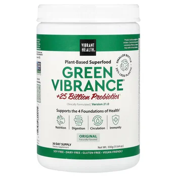 Green Vibrance® +25 Billion Probiotics, Version 21.0, 11.64 oz (330 g)