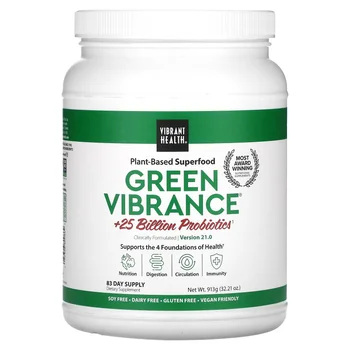 Green Vibrance® +25 Billion Probiotics, Version 21.0, 32.21 oz (913 g)