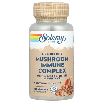 Mushroom Immune Complex with Maitake, Reishi & Shiitake, 100 VegCaps