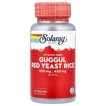 Guggul, Red Yeast Rice, 60 VegCaps