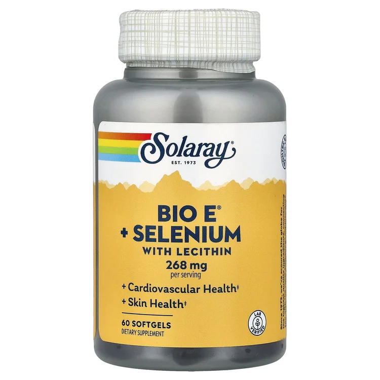Bio E® + Selenium with Lecithin, 60 Softgels image 1