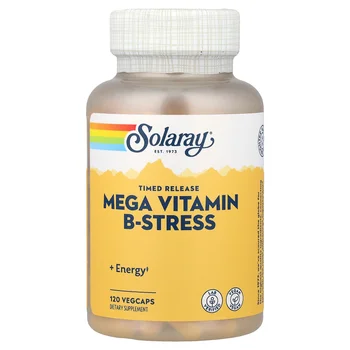 Mega Vitamin B-Stress, Timed Release, 120 VegCaps