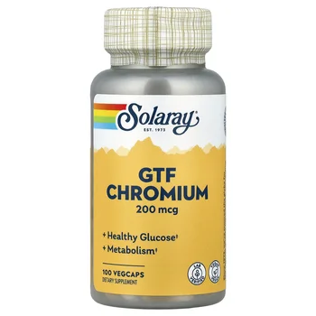 GTF Chromium, 200 mcg, 100 VegCaps