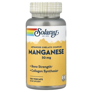 Manganese, Advanced Chelate Complex, 50 mg, 100 VegCaps