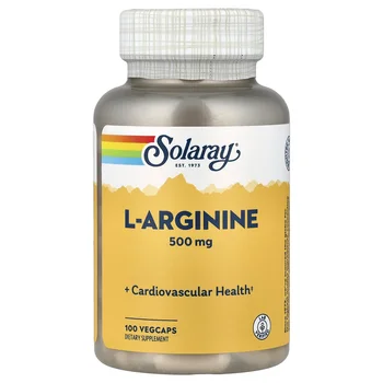 L-Arginine , 500 mg, 100 VegCaps