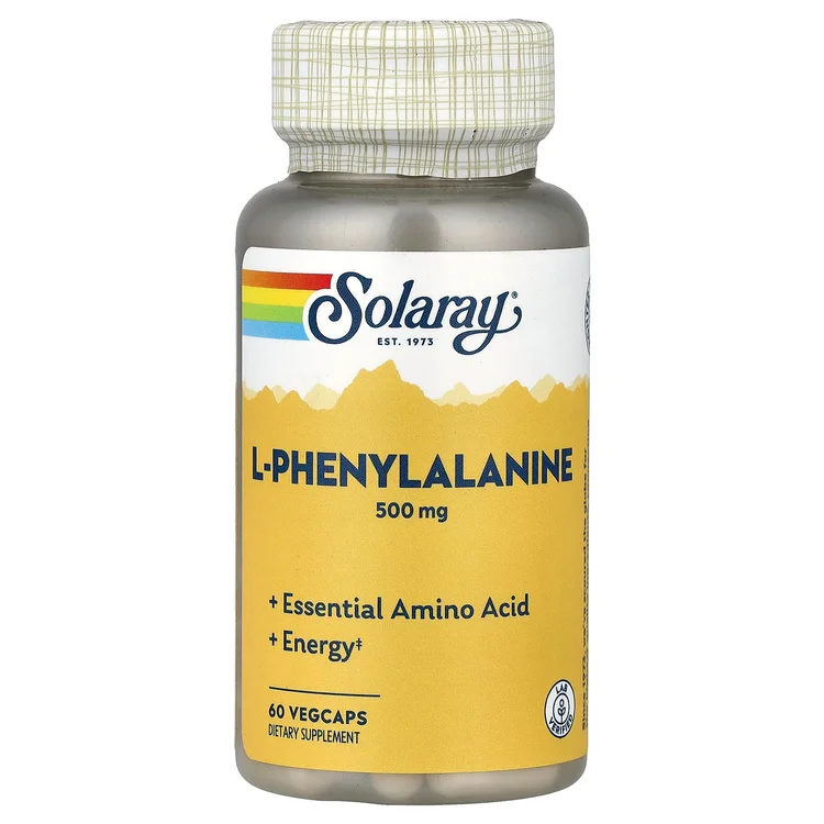 L-Phenylalanine, 500 mg, 60 VegCaps image 1