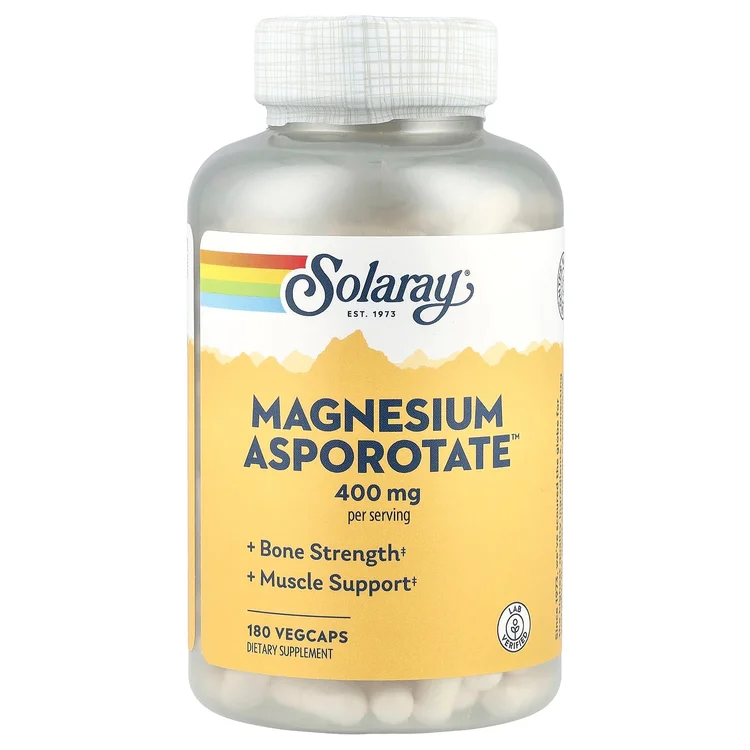 Magnesium Asporotate™, 180 VegCaps (200 mg per Capsule) image 1