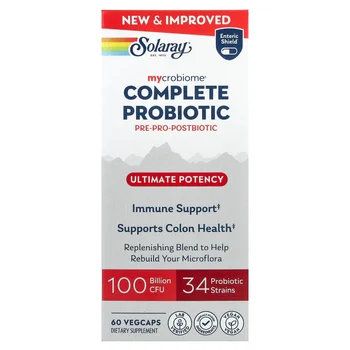Mycrobiome®, Complete Probiotic, Ultimate Potency, 60 VegCaps