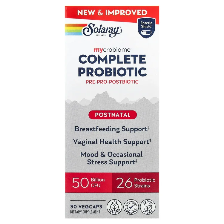 Mycrobiome®, Complete Probiotic, Postnatal, 30 VegCaps image 1