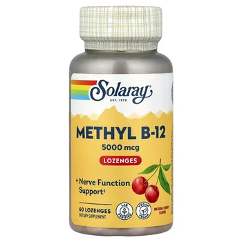 Methyl B-12, Natural Cherry, 5,000 mcg, 60 Lozenges