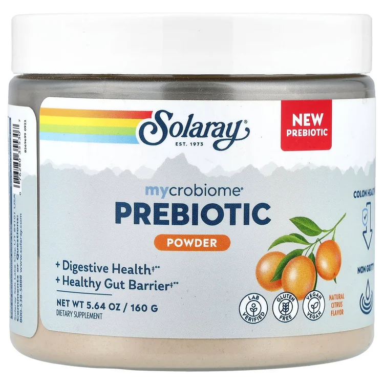 Mycrobiome® Prebiotic Powder, Natural Citrus, 5.64 oz (160 g) image 1