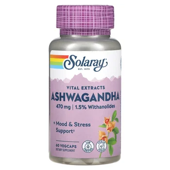 Ashwagandha, 470 mg, 60 VegCaps