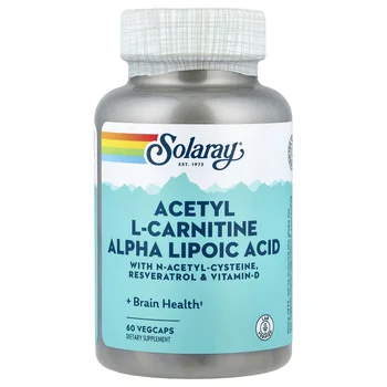 Acetyl L-Carnitine Alpha Lipoic Acid, 60 VegCaps