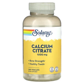 Calcium Citrate, 240 VegCaps (250 mg per Capsule)