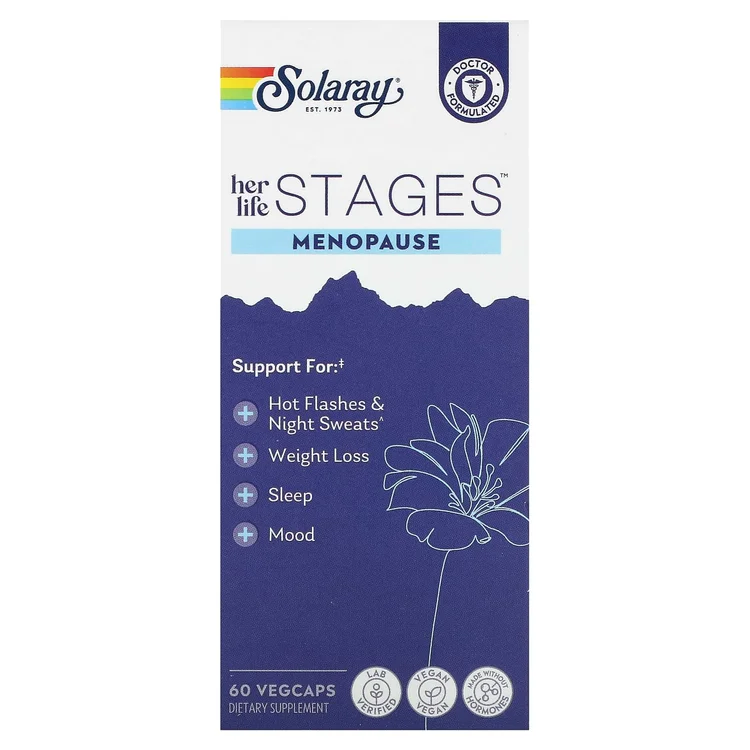 Her Life Stages, Menopause, 60 Vegcaps image 1