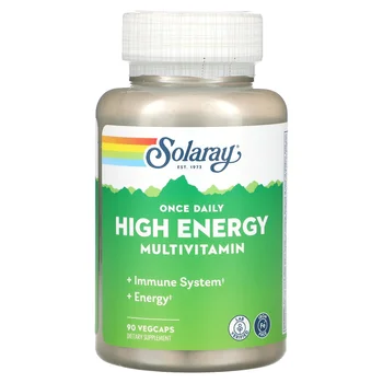 Once Daily High Energy Multivitamin, Iron Free, 90 VegCaps