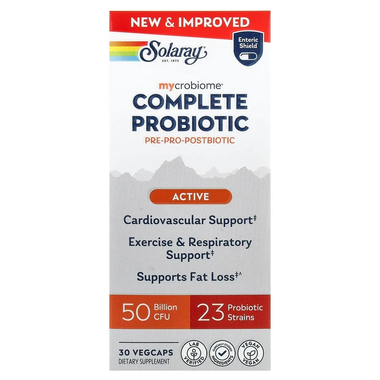 Mycrobiome®, Complete Probiotic, Active, 30 VegCaps image 1