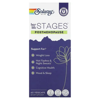 Her Life Stages, Postmenopause, 60 VegCaps