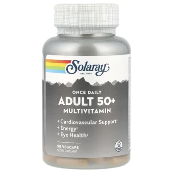 Once Daily Adult 50+ Multivitamin,  90 VegCaps