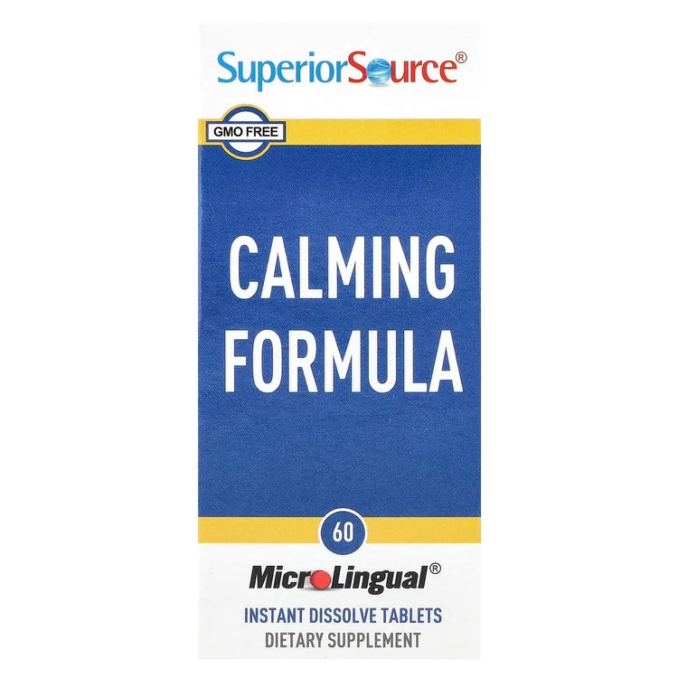 Calming Formula, 60 MicroLingual Instant Dissolve Tablets image 1
