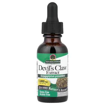 Devil's Claw Extract, Alcohol-Free, 1,000 mg, 1 fl oz (30 ml)