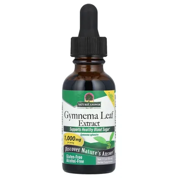 Gymnema Leaf Extract, Alcohol-Free, 1,000 mg , 1 fl oz (30 ml)