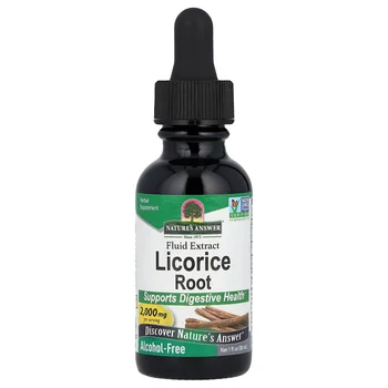 Licorice Root Fluid Extract, Alcohol-Free, 2,000 mg, 1 fl oz (30 ml)